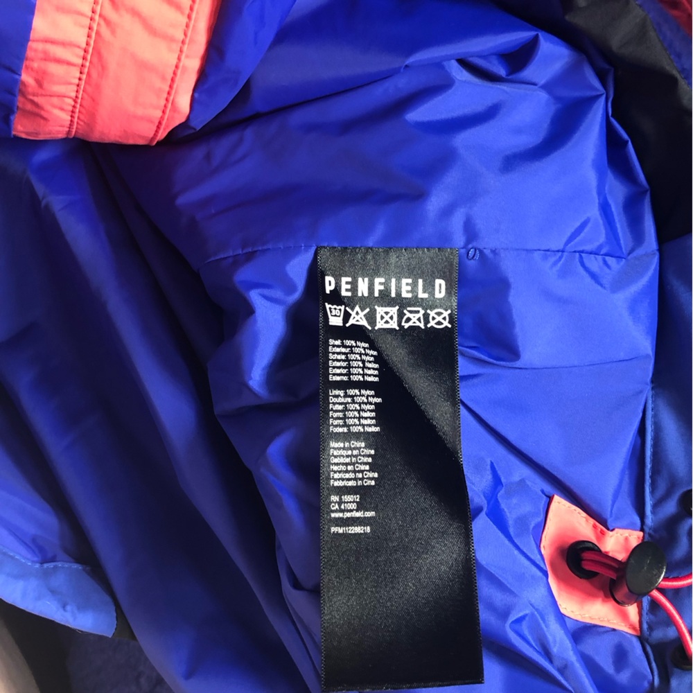 NWT Penfield Fallon Zip-Up Waterproof Jacket in Raspberry - Picture 7 of 7